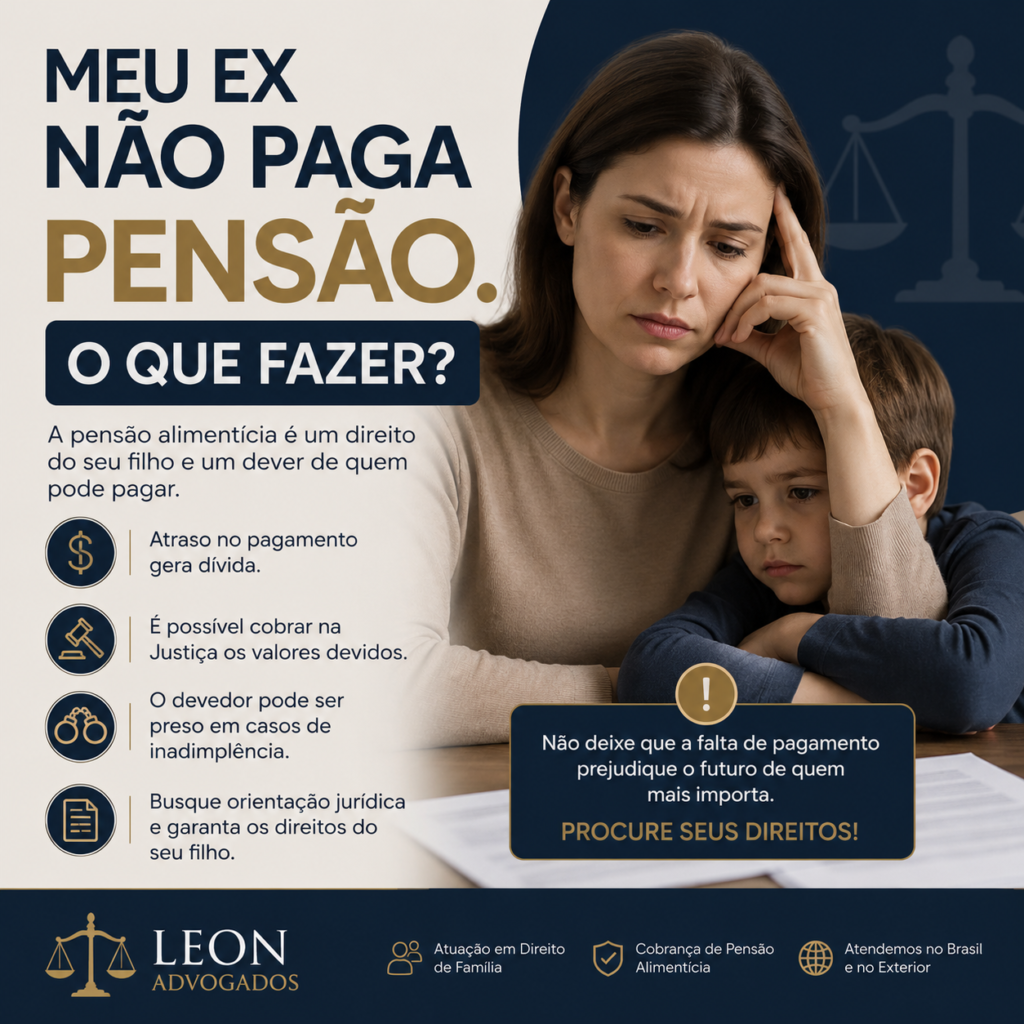 Meu ex não paga pensão. O que fazer?