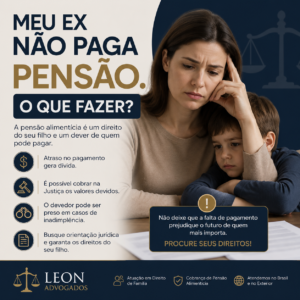 Meu ex não paga pensão. O que fazer?