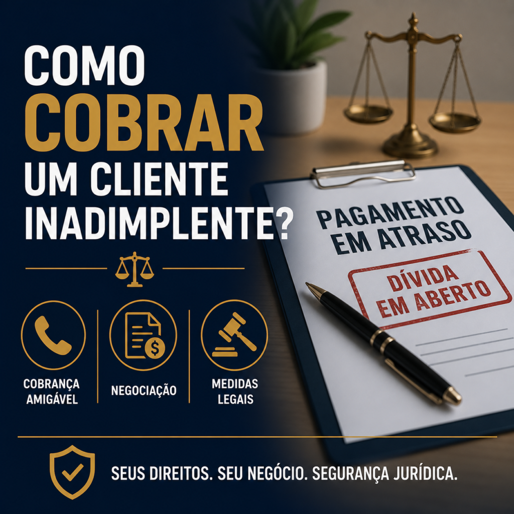 Como cobrar um cliente inadimplente