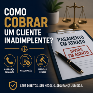 Como cobrar um cliente inadimplente