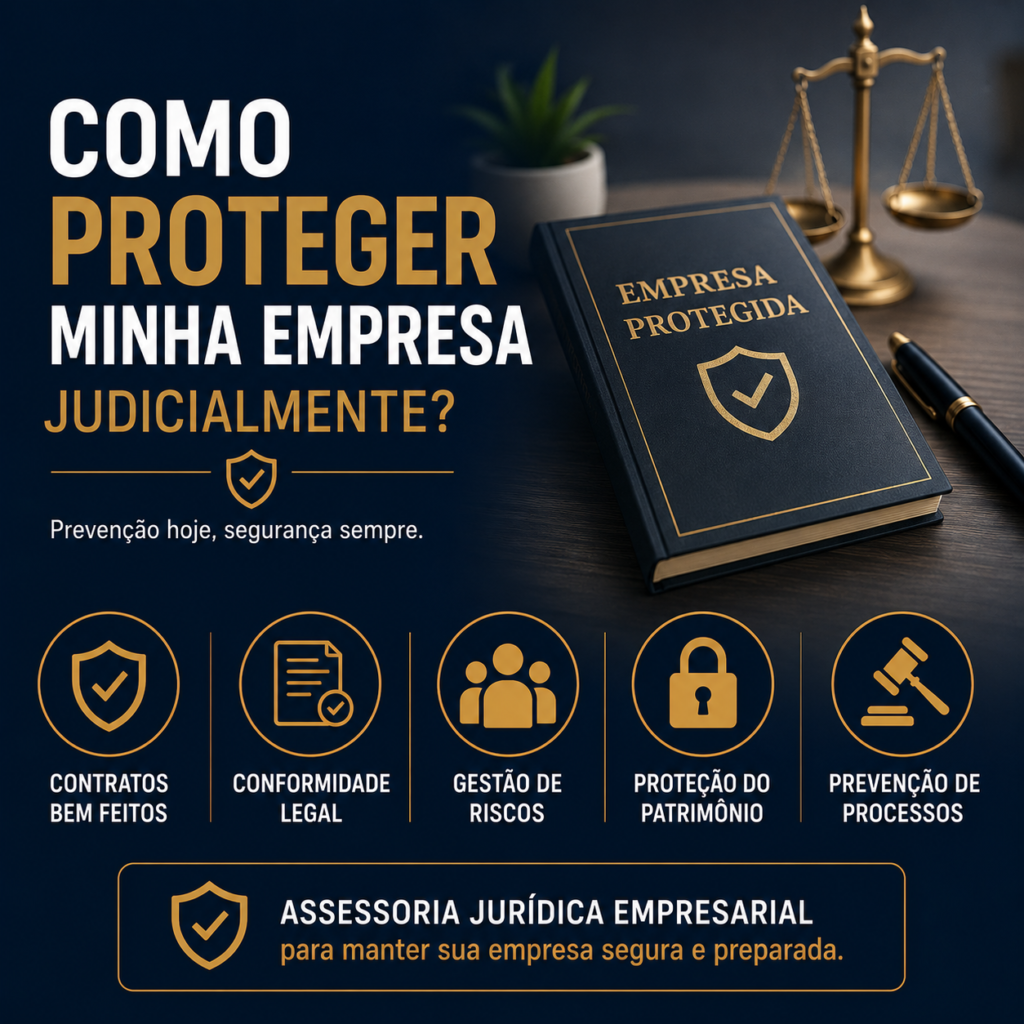 Como proteger minha empresa judicialmente