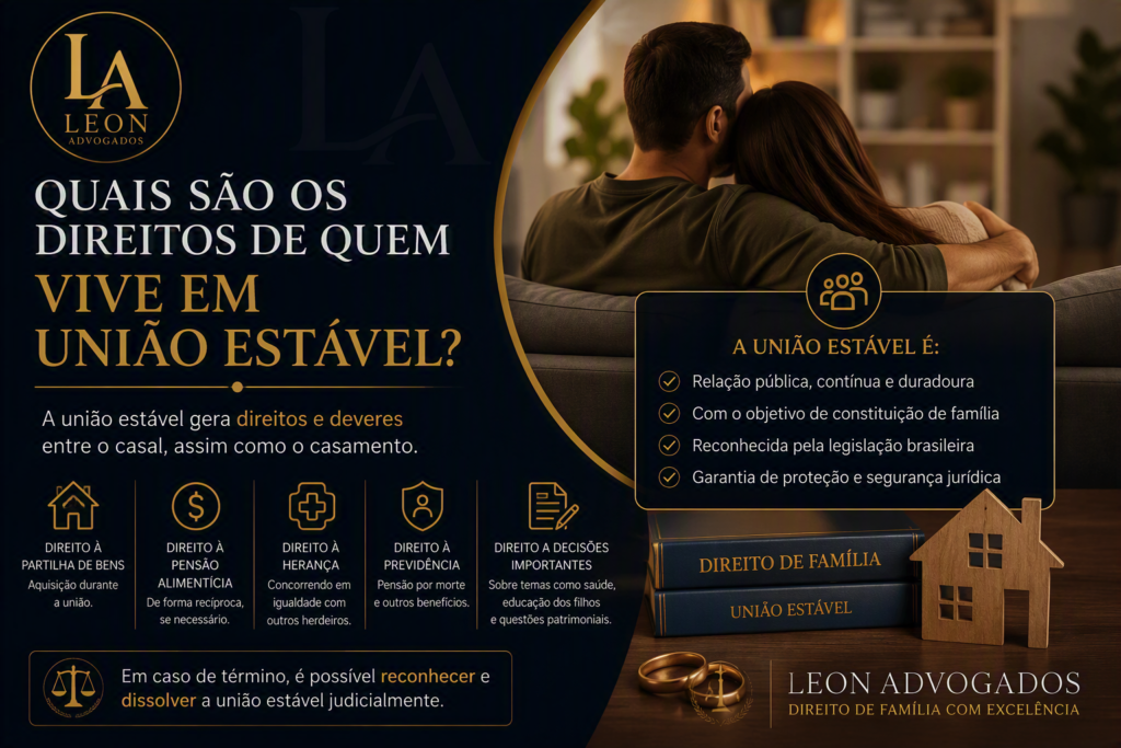 Quais são os direitos de quem vive em união estável?