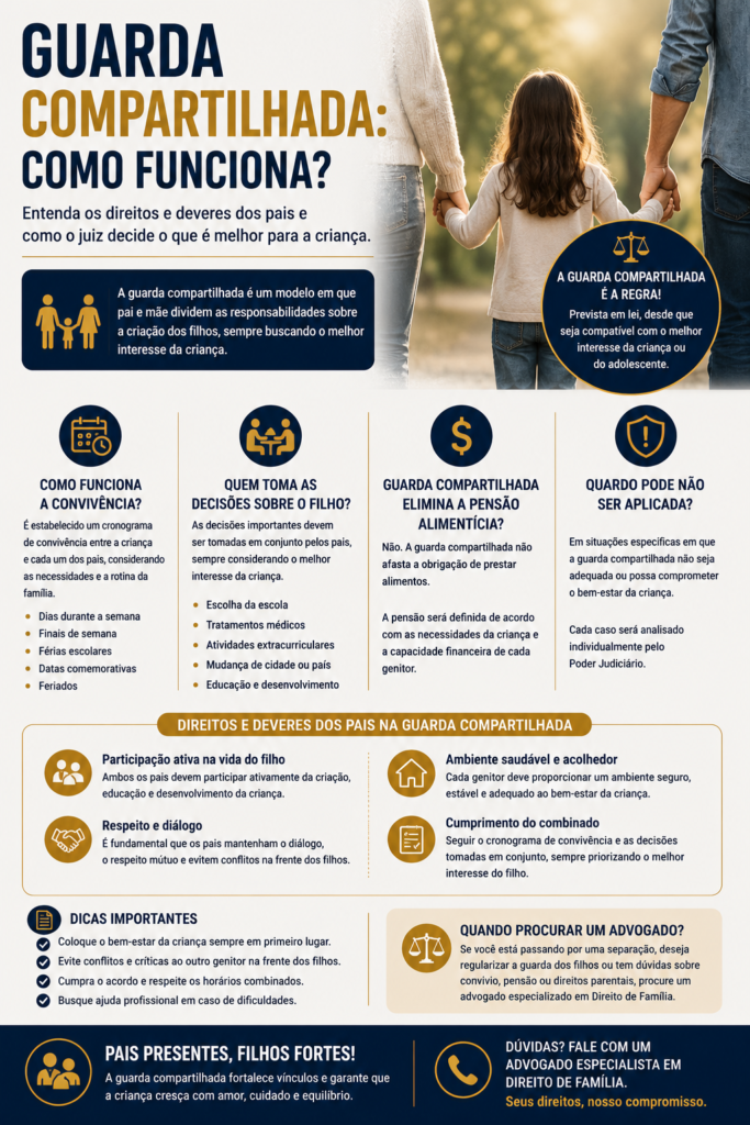 Guarda compartilhada como funciona