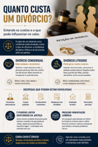 Quanto custa um divórcio